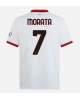 AC Milan Alvaro Morata #7 Bortatröja 2024-25 Kortärmad