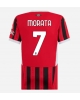 AC Milan Alvaro Morata #7 Hemmatröja Kvinnor 2024-25 Kortärmad