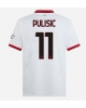 AC Milan Christian Pulisic #11 Bortatröja 2024-25 Kortärmad