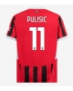 AC Milan Christian Pulisic #11 Hemmatröja 2024-25 Kortärmad