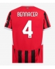 AC Milan Ismael Bennacer #4 Hemmatröja 2024-25 Kortärmad