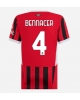 AC Milan Ismael Bennacer #4 Hemmatröja Kvinnor 2024-25 Kortärmad