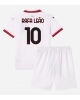 AC Milan Rafael Leao #10 Bortatröja Barn 2024-25 Kortärmad (+ Korta byxor)