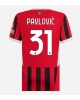 AC Milan Strahinja Pavlovic #31 Hemmatröja Kvinnor 2024-25 Kortärmad