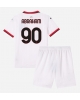 AC Milan Tammy Abraham #90 Bortatröja Barn 2024-25 Kortärmad (+ Korta byxor)