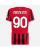 AC Milan Tammy Abraham #90 Hemmatröja Kvinnor 2024-25 Kortärmad