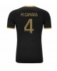 AS Monaco Mohamed Camara #4 Bortatröja 2023-24 Kortärmad