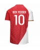 AS Monaco Wissam Ben Yedder #10 Hemmatröja 2023-24 Kortärmad