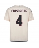 AS Roma Bryan Cristante #4 Bortatröja 2023-24 Kortärmad