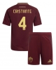 AS Roma Bryan Cristante #4 Hemmatröja Barn 2024-25 Kortärmad (+ Korta byxor)