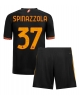 AS Roma Leonardo Spinazzola #37 Tredjeställ Barn 2023-24 Kortärmad (+ Korta byxor)