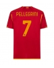 AS Roma Lorenzo Pellegrini #7 Hemmatröja 2023-24 Kortärmad