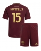 AS Roma Mats Hummels #15 Hemmatröja Barn 2024-25 Kortärmad (+ Korta byxor)