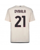 AS Roma Paulo Dybala #21 Bortatröja 2023-24 Kortärmad