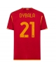 AS Roma Paulo Dybala #21 Hemmatröja 2023-24 Kortärmad