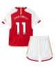 Arsenal Gabriel Martinelli #11 Hemmatröja Barn 2023-24 Kortärmad (+ Korta byxor)