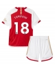 Arsenal Takehiro Tomiyasu #18 Hemmatröja Barn 2023-24 Kortärmad (+ Korta byxor)