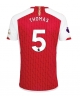 Arsenal Thomas Partey #5 Hemmatröja 2023-24 Kortärmad