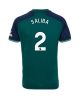 Arsenal William Saliba #2 Tredje Tröja 2023-24 Kortärmad