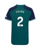 Arsenal William Saliba #2 Tredje Tröja Kvinnor 2023-24 Kortärmad