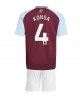 Aston Villa Ezri Konsa #4 Hemmatröja Barn 2024-25 Kortärmad (+ Korta byxor)