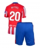 Atletico Madrid Axel Witsel #20 Hemmatröja Barn 2024-25 Kortärmad (+ Korta byxor)