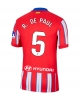 Atletico Madrid Rodrigo De Paul #5 Hemmatröja 2024-25 Kortärmad