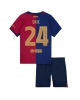 Barcelona Eric Garcia #24 Hemmatröja Barn 2024-25 Kortärmad (+ Korta byxor)