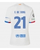 Barcelona Frenkie de Jong #21 Bortatröja 2023-24 Kortärmad