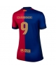 Barcelona Robert Lewandowski #9 Hemmatröja Kvinnor 2024-25 Kortärmad