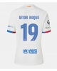 Barcelona Vitor Roque #19 Bortatröja 2023-24 Kortärmad