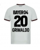 Bayer Leverkusen Alejandro Grimaldo #20 Bortatröja 2023-24 Kortärmad