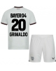 Bayer Leverkusen Alejandro Grimaldo #20 Bortatröja Barn 2023-24 Kortärmad (+ Korta byxor)