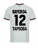 Bayer Leverkusen Edmond Tapsoba #12 Bortatröja 2023-24 Kortärmad