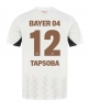 Bayer Leverkusen Edmond Tapsoba #12 Bortatröja 2024-25 Kortärmad