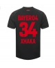 Bayer Leverkusen Granit Xhaka #34 Hemmatröja 2023-24 Kortärmad