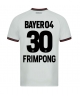 Bayer Leverkusen Jeremie Frimpong #30 Bortatröja 2023-24 Kortärmad