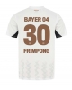 Bayer Leverkusen Jeremie Frimpong #30 Bortatröja 2024-25 Kortärmad