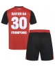 Bayer Leverkusen Jeremie Frimpong #30 Hemmatröja Barn 2024-25 Kortärmad (+ Korta byxor)