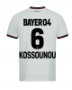 Bayer Leverkusen Odilon Kossounou #6 Bortatröja 2023-24 Kortärmad