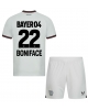 Bayer Leverkusen Victor Boniface #22 Bortatröja Barn 2023-24 Kortärmad (+ Korta byxor)