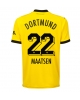 Borussia Dortmund Ian Maatsen #22 Hemmatröja 2023-24 Kortärmad