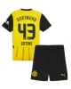 Borussia Dortmund Jamie Bynoe-Gittens #43 Hemmatröja Barn 2024-25 Kortärmad (+ Korta byxor)