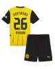 Borussia Dortmund Julian Ryerson #26 Hemmatröja Barn 2024-25 Kortärmad (+ Korta byxor)