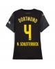 Borussia Dortmund Nico Schlotterbeck #4 Bortatröja Kvinnor 2024-25 Kortärmad