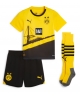 Borussia Dortmund Niklas Sule #25 Hemmatröja Barn 2023-24 Kortärmad (+ Korta byxor)