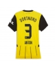 Borussia Dortmund Waldemar Anton #3 Hemmatröja Kvinnor 2024-25 Kortärmad