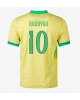 Brasilien Rodrygo Goes #10 Hemmatröja Copa America 2024 Kortärmad