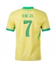 Brasilien Vinicius Junior #7 Hemmatröja Copa America 2024 Kortärmad