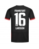 Eintracht Frankfurt Hugo Larsson #16 Bortatröja 2024-25 Kortärmad